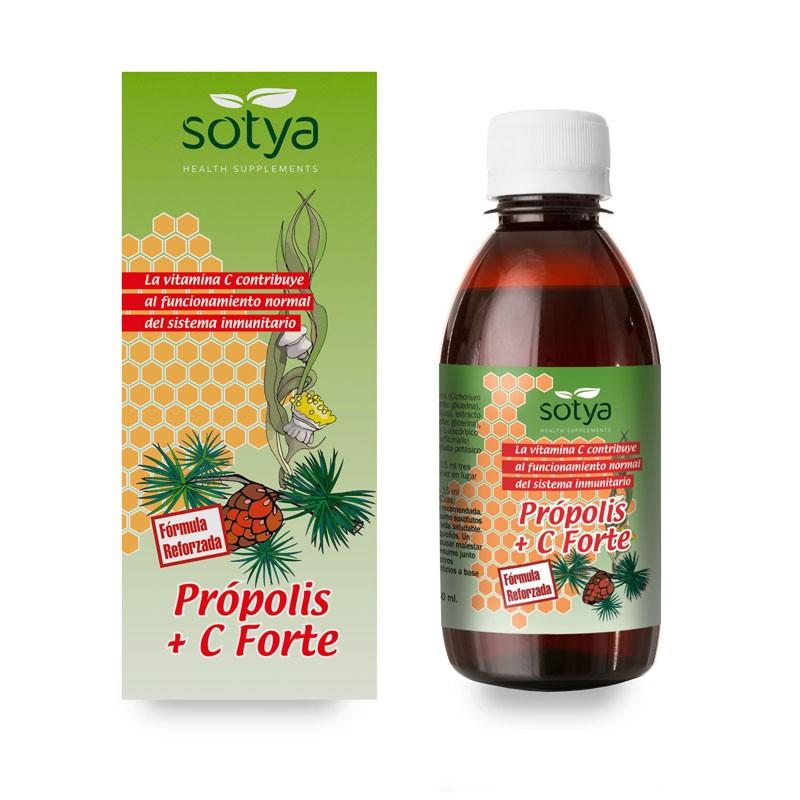 Jarabe de propoleo con vitamina C - bronquiton 250ml Sotya