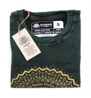 Camiseta Nomad Sari Pequeña - Mandala - Verde