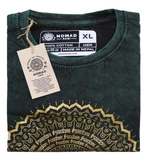 Camiseta Nomad Sari Pequeña - Mandala - Verde