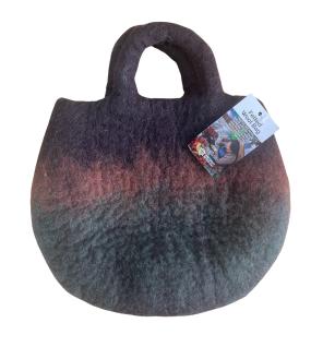 Bolsa de fieltro para jardín de hadas - 35 x 27 cm