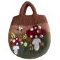 Bolsa de fieltro para jardín de setas - 35 x 27 cm