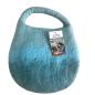 Bolsa de fieltro para abejas - Un asa con imán - Azul y verde