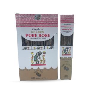 Varillas de resina para difuminar Doradas Rosa Pura de 30g (6 unidades)
