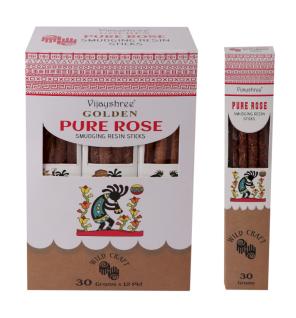 Varillas de resina para difuminar Doradas Rosa Pura de 30g (6 unidades)