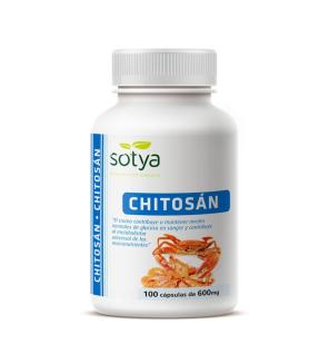 Chitosan 600mg 100 capsulas Sotya