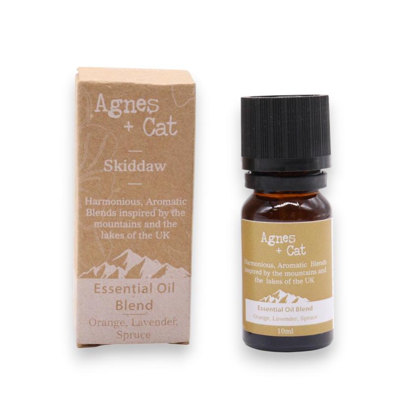 Mezcla de Aceites Esenciales - Caja Skiddaw - Naranja, Lavanda y Abeto