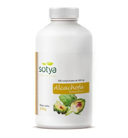 Alcachofa 500mg 500 comprimidos Sotya