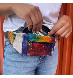 Riñonera de cáñamo Tiedye