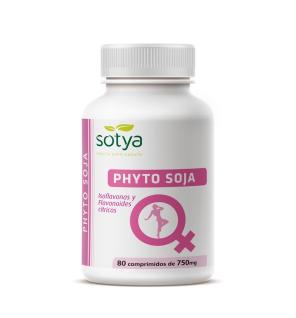 Phyto soja isoflavonas 750mg 80 comprimidos Sotya