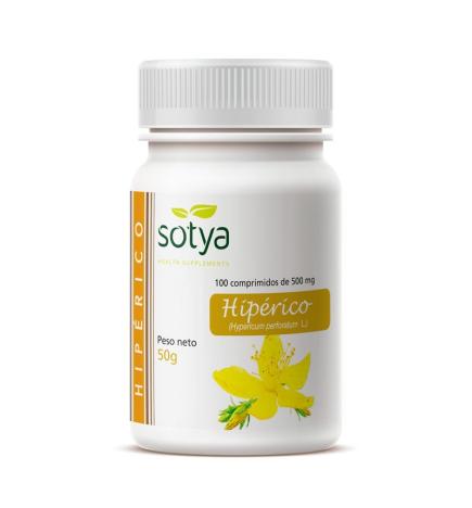 Hiperico 500mg 100 comprimidos Sotya