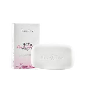 Jabon con agua natural de rosas frescas pastilla 100g Rose&Rose