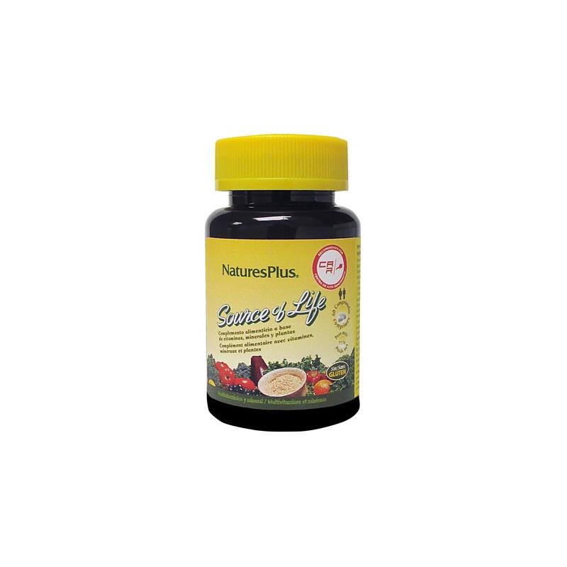 Source Of Life (multivitaminico y mineral) 60 comp Natures Plus