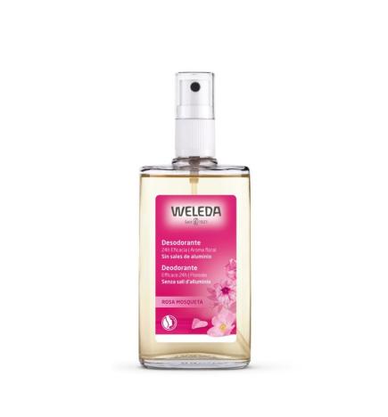 Desodorante de rosa spray 100ml Weleda