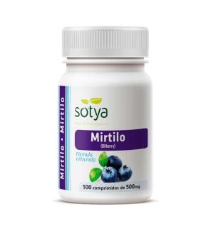 Mirtilo Arandano 500mg 100 comprimidos Sotya