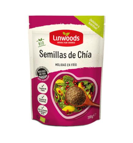 Semillas de Chia Molidas Bio 200g Linwoods