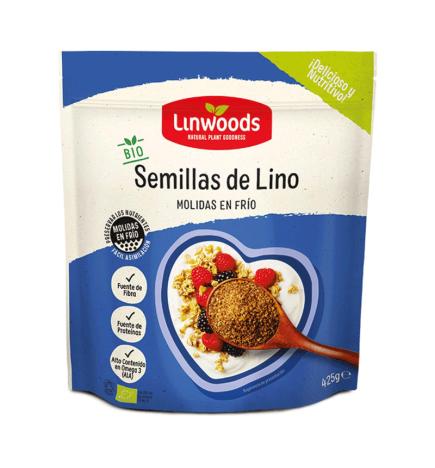 Semillas de Lino Molido Bio 425g Linwoods