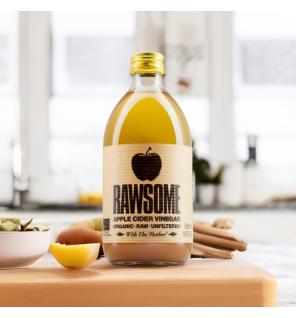 Vinagre de sidra de manzana sin filtrar Bio 6x500ml RAWSOME