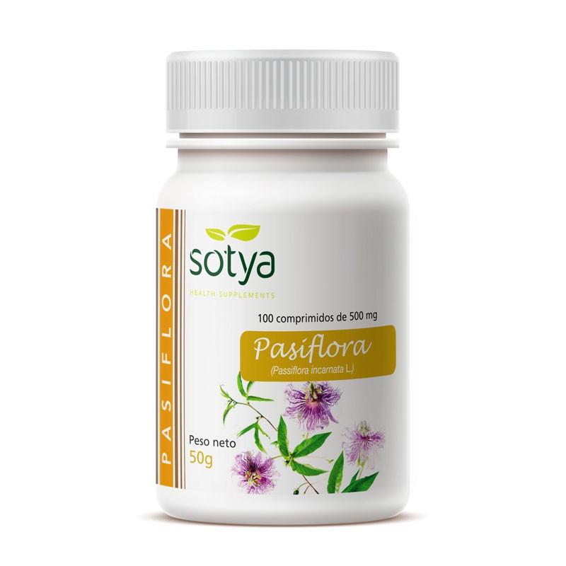 Pasiflora 500mg 100 comprimidos Sotya