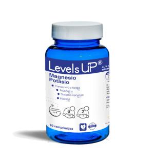 Magnesio y Potasio 60 comp Levels Up