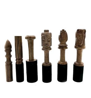 Palo de madera - 13cm - Clásico