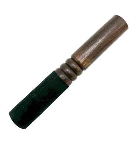 Palo de Madera - 18cm - Anilla Doble Mediana
