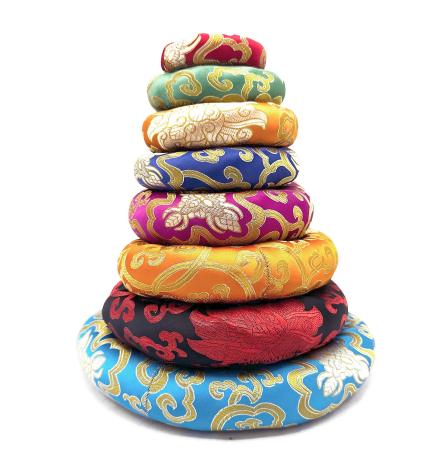 Cojín de aro de 18 cm (para cuenco tibetano de 20-24 cm)