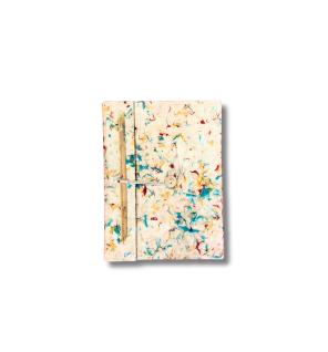 Cuaderno Mini Lokta - Algodón de Colores Mixtos Lokta - 40 hojas