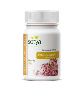 Valeriana 600mg 60 capsulas Sotya