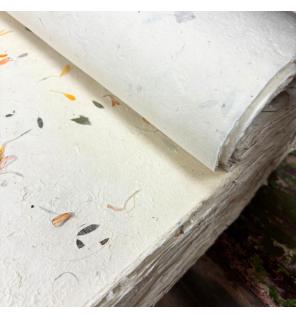 Lokta Papel de envolver hecho a mano - Mix Floral