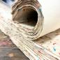 Lokta Papel de envolver hecho a mano - Mezcla de colores de algodón