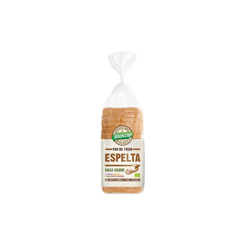 Pan molde trigo espelta masa madre Bio 400g Biocop