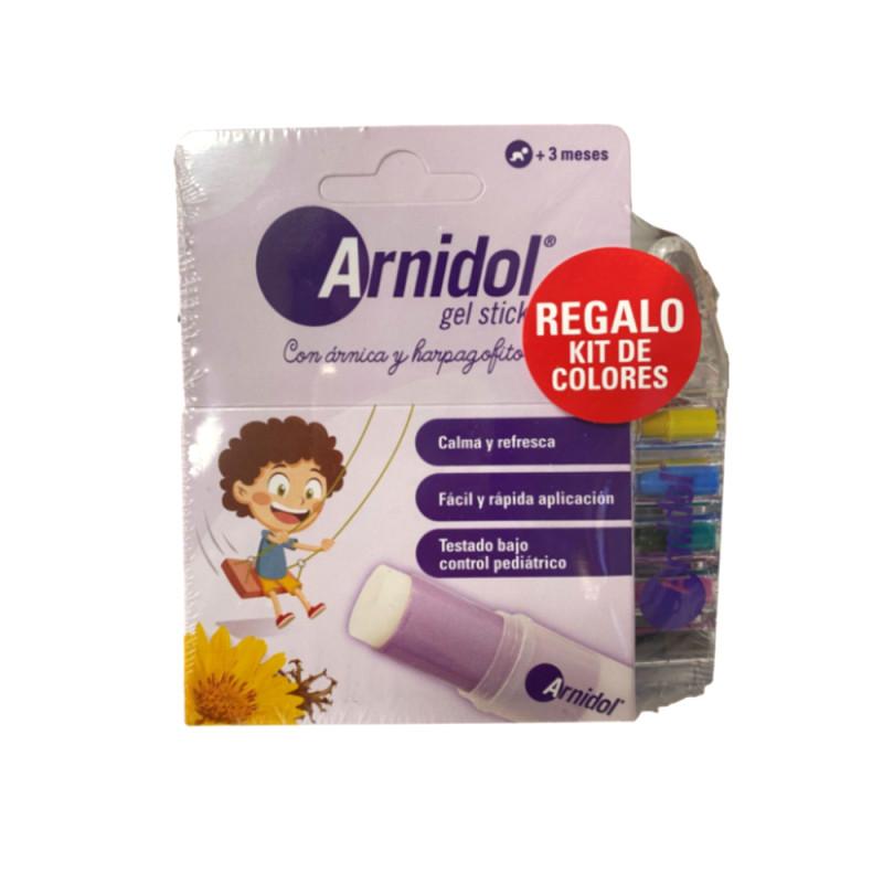 Stick original en barra + kit de colores de regalo 15ml Arnidol