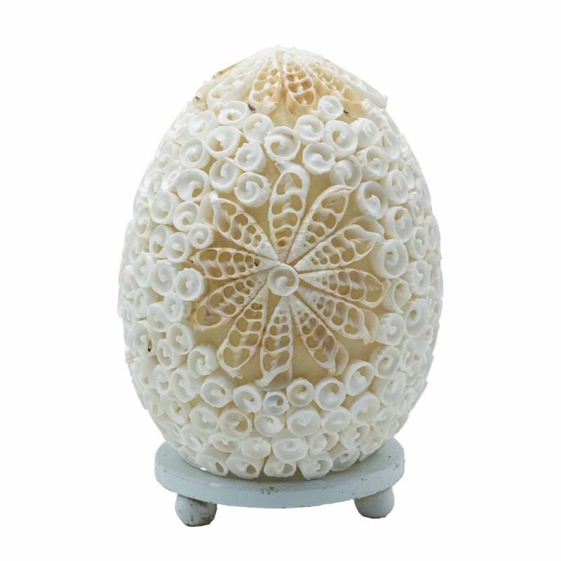 Lámpara Boho de Conchas Marinas - Concha Ovalada - 15 cm