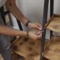 Perchero y estantes para ropa Triángulo