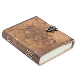 Leather Dragon Notebook (20x15 cm)