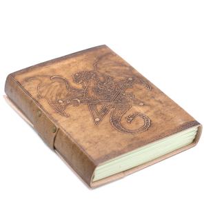 Leather Dragon Notebook (20x15 cm)