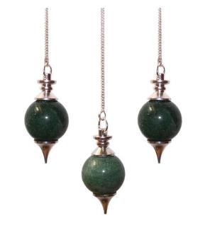 Sphere Pendulums - Green Aventurine