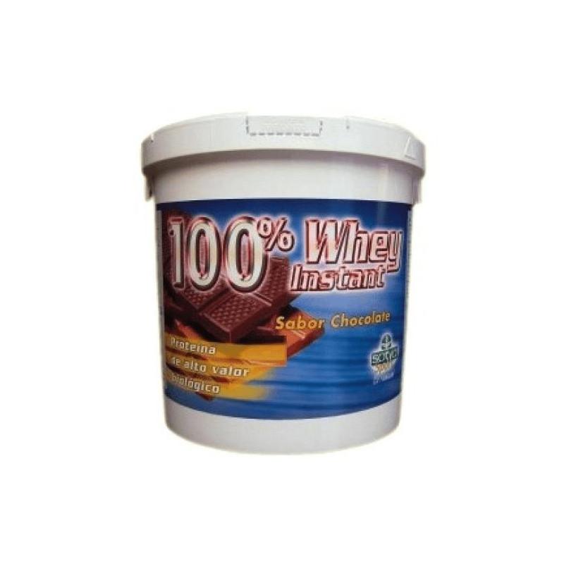 Proteina whey de suero de leche chocolate 2200g Sotya