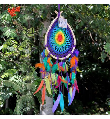 Bali Dreamcatchers - Med Multi Teardrop