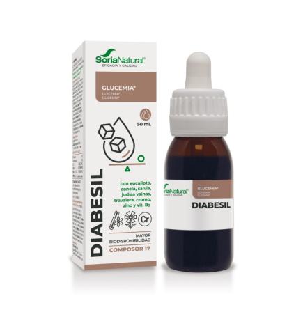 Composor Diabesil 17 Complex 50ml Soria Natural