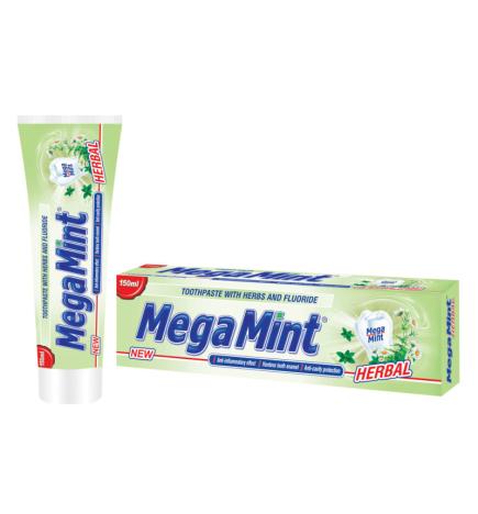 Dentifrico herbal Megamint 150ml Rose&Rose