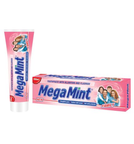 Dentifrico familiar Megamint 150ml Rose&Rose