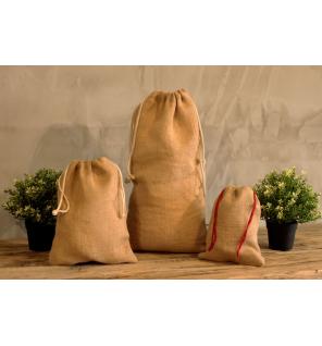 CAJA Con Saco de yute grande 300x400mm - No Strings