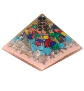Lrg Organite Pirámide 70cm - Árbol base base de la tierra)