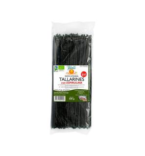 Tallarines con espirulina bio 500 g Vegetalia