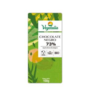 Chocolate Negro 73% bio 100g Vegetalia