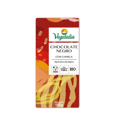 Chocolate negro con canela 100g Vegetalia