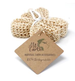 Esponja y exfoliante de sisal - Estrella exfoliante
