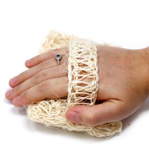 Esponja y exfoliante de sisal - Cojín Exfoliante Suave