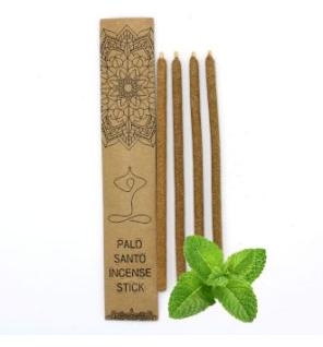 Palo Santo Varitas de Incienso Grandes - Menta